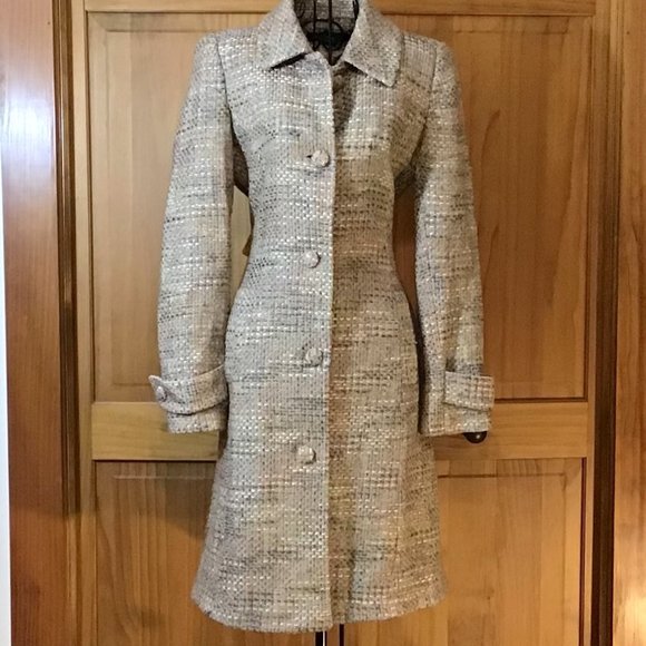 Luxe Arden B. ~ Wool Button Down Jacket - Picture 1 of 4